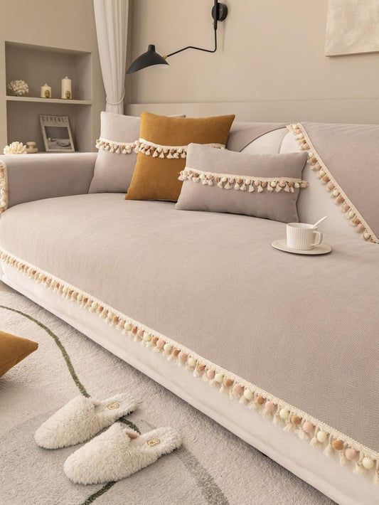 Couch Cover/Sofa Covers, Anti Slip Sofa Slipcover (Mouse Skin)